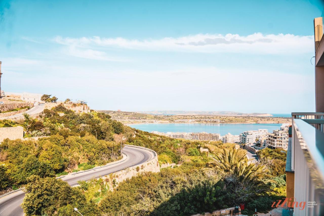 A Holiday Home In Mellieha With Gorgeous Views Екстериор снимка