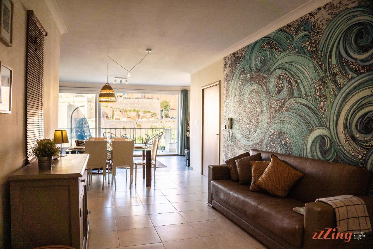 A Holiday Home In Mellieha With Gorgeous Views Екстериор снимка